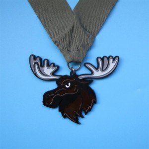 Brugerdefineret medaljon Specialdesign din egen sportslegeringsmedalje med lanyard