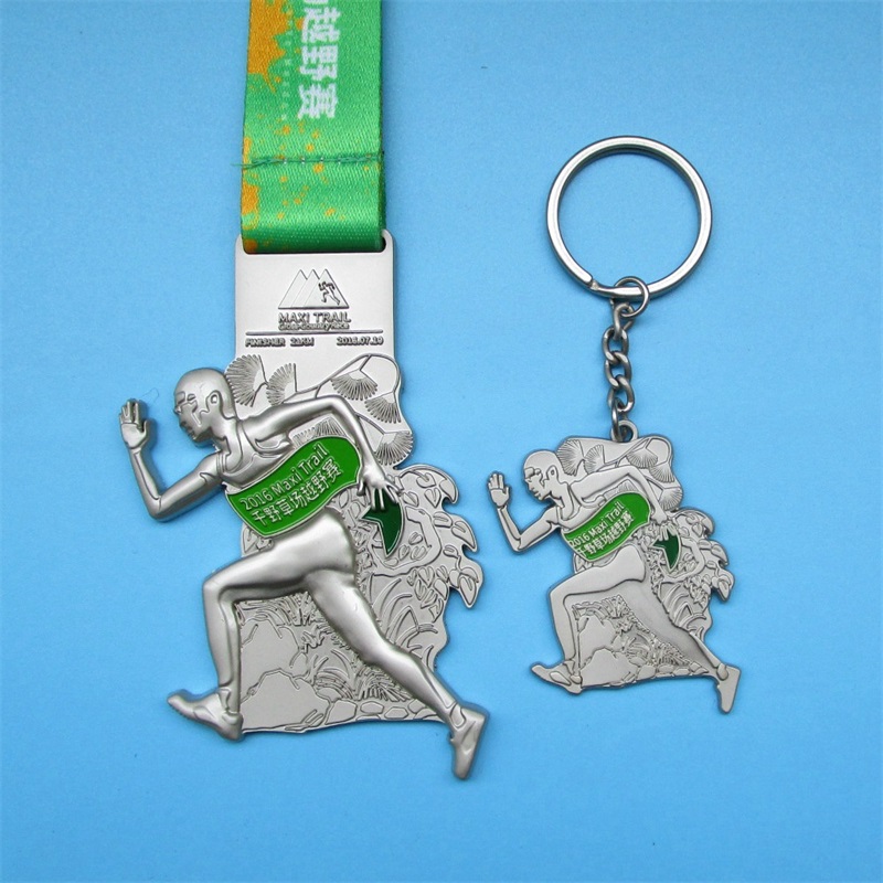 Kombinationsmedalje Key Turbo Metal Key Chain Medal Medal