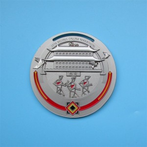 Brugerdefineret logo Antik design 3D Metal Farverig medalje Marathon Medal -finishere 2016
