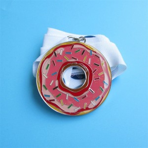 Brugerdefineret metal guldmedalje Farverig udskrivning Virtuel sportsmedalje