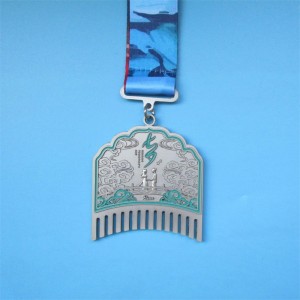 Gag Custom Medals Medallion Die Cast Metal Badge 3D Activity Medals and Awards Medal of Honor med Ribbon