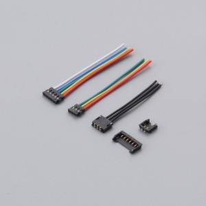 Engrosbatteri-stik 1.2 Pitch 2-10 Pin Enkelt kobbertråd Molex 78172 Adapter elektronisk højttalerkabel