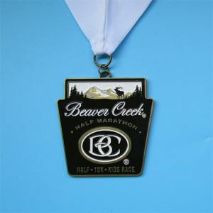 Gratis professionel cool design tilpasset maratonmedaljer blank sportsmedaljer