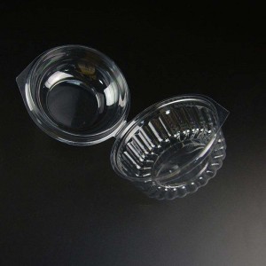 10 oz genanvendelig plastik engangs salatskål