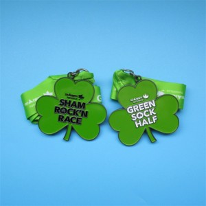 Brugerdefinerede halvmaratonmedaljer af høj kvalitet souvenirmaraton medaljer og trofæer