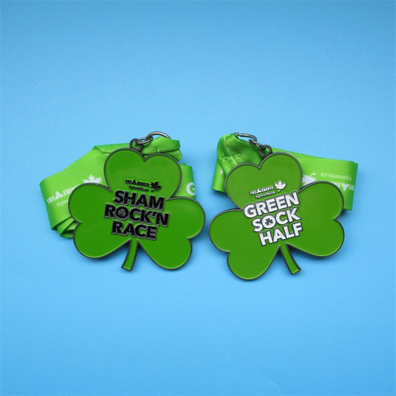 Brugerdefinerede halvmaratonmedaljer af høj kvalitet souvenirmaraton medaljer og trofæer