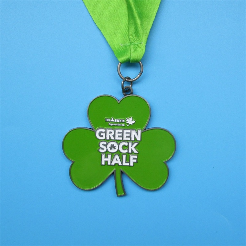 Brugerdefinerede halvmaratonmedaljer af høj kvalitet souvenirmaraton medaljer og trofæer