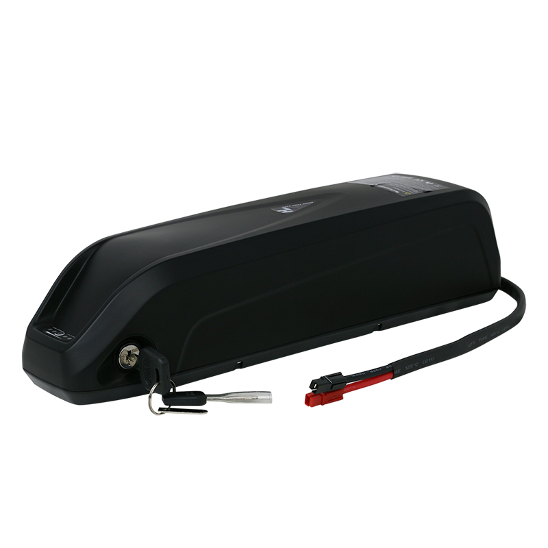 36V 48V Tilpas lithiumbatteri, elektrisk cykelbatteri, downtube -stil