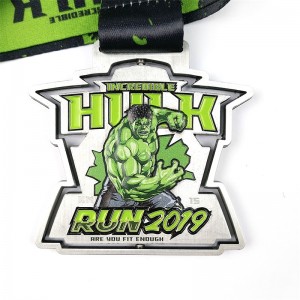 Gag Producent Custom Medals Design Super Hero Awards guldmedalje