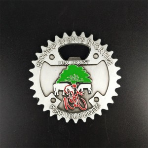 Ny brugerdefinerede maratonmedaljer Nye Marathon Awards medaljer Flaskeåbner