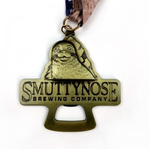 Antik Bronze Sport Medal Award Custom Metal Gold Medal