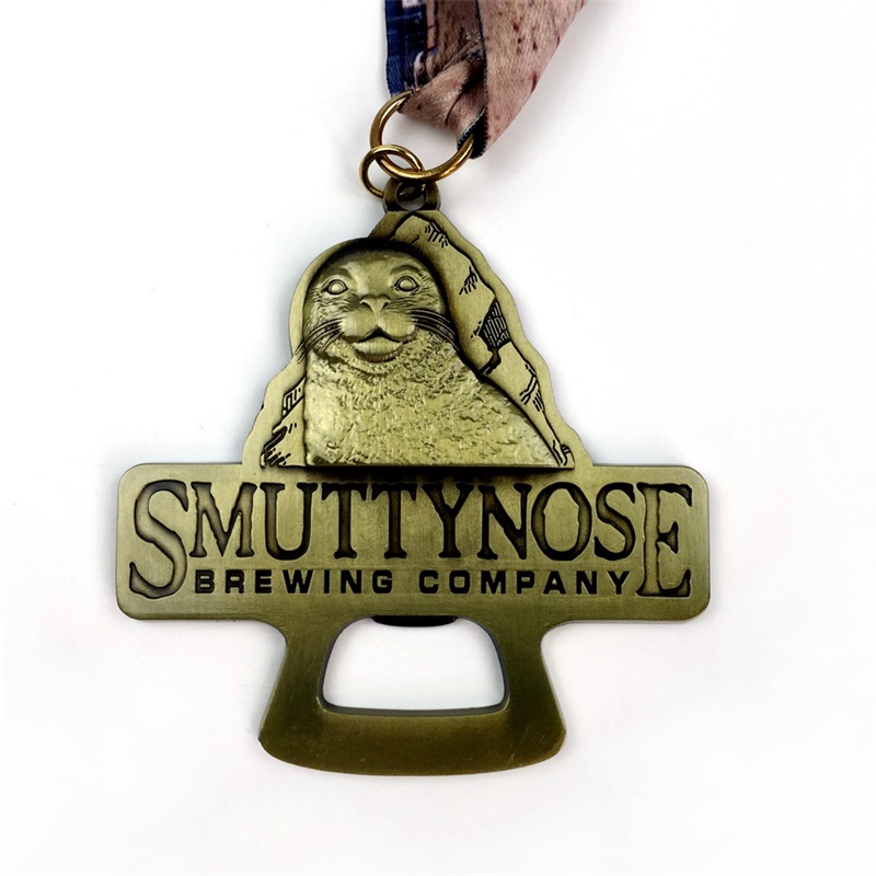 Antik Bronze Sport Medal Award Custom Metal Gold Medal