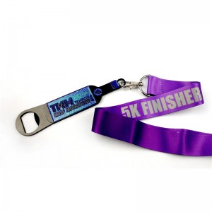 Metalmedalje med flaskeåbner brugerdefineret metal guldmedalje