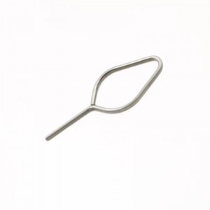 Trådformende fjederstift til telefon SIM -kort