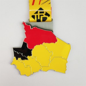 Professionel brugerdefineret sportsmedalje stereoskopisk effekt medalje