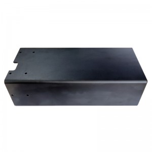 Sort anodiserede ekstruderede profiler, CNC fræsning af højpræcisionsdele