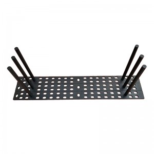 Sprøjtning af høj kvalitet sprøjtning af stål flydende beslag med aftagelig understøtningsstang