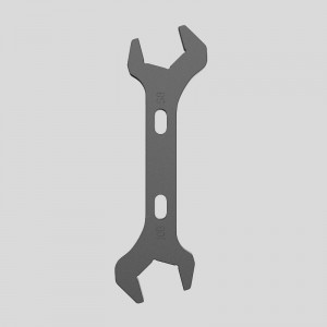 En skruenøgle satte en skruenøglehavnsfragt aluminium dobbelthovedskrivninger