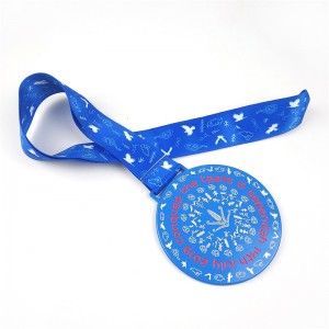 Gag brugerdefinerede trykt medalje, der kører medaljeberedskaber medalje gaver