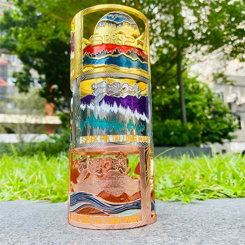 Brugerdefineret metal indgraveret billig sport emalje medalje 3D Gold Metal Award UV Print Medals