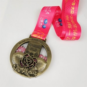 Injicer Glitter Star Liquid Quicksand Medals Gift Custom Medals emalje