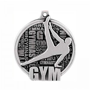 Gag Metal Medallion Casting Medal for Rythmic Gymnastics