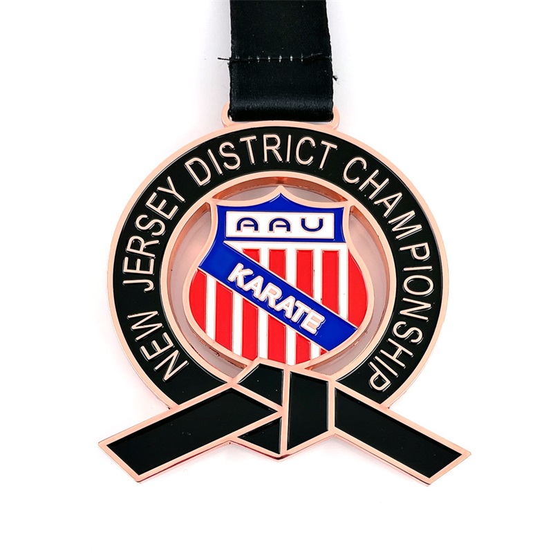 Brugerdefineret form Logo Metal Sport Medal