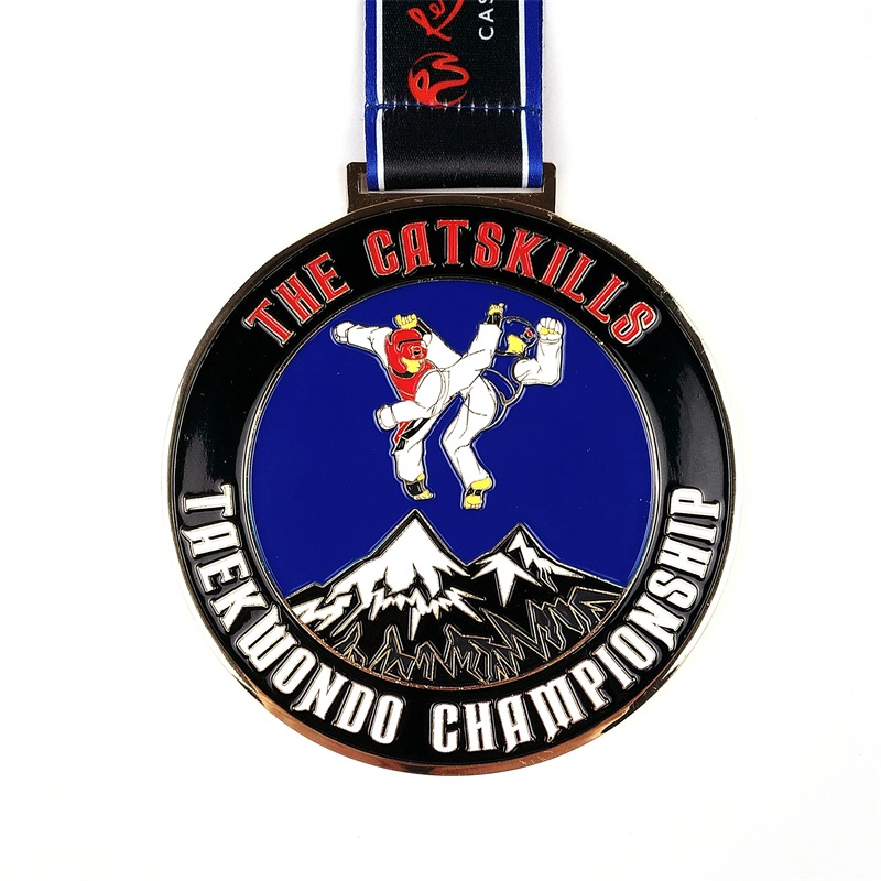 Brugerdefineret form Logo Metal Sport Medal