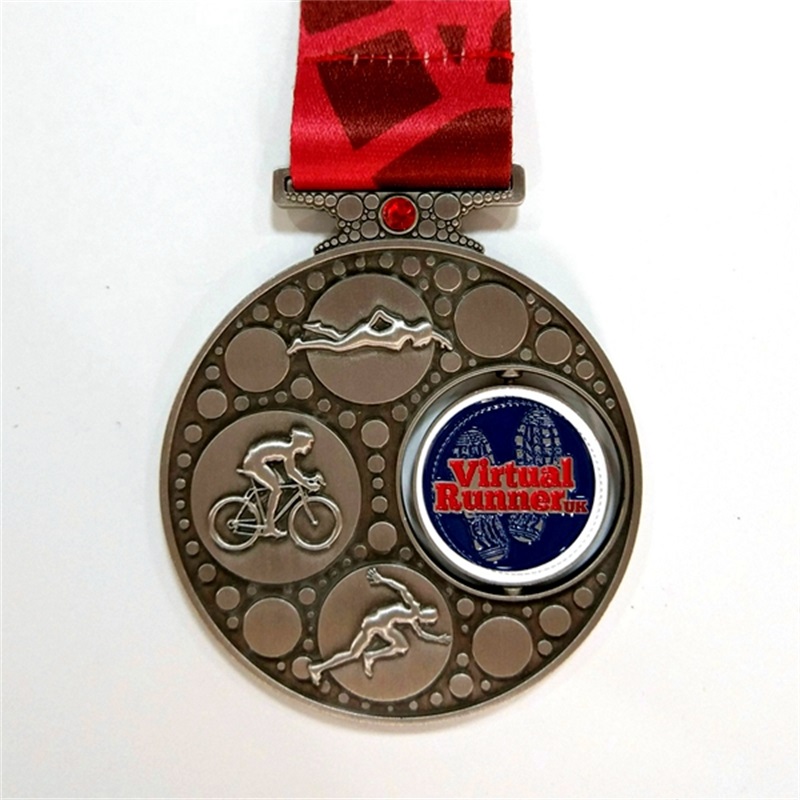 Metal Custom Making hver Shape Sports Award Medals med dit eget design 3D -logo
