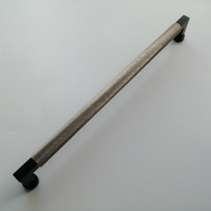 SSP061 Heavy Duty Door Pulls Knurled Cabinet Handles, Solid Brass Cabinet Handles Cabinet Hardware