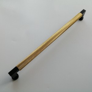 SSP061 Heavy Duty Door Pulls Knurled Cabinet Handles, Solid Brass Cabinet Handles Cabinet Hardware