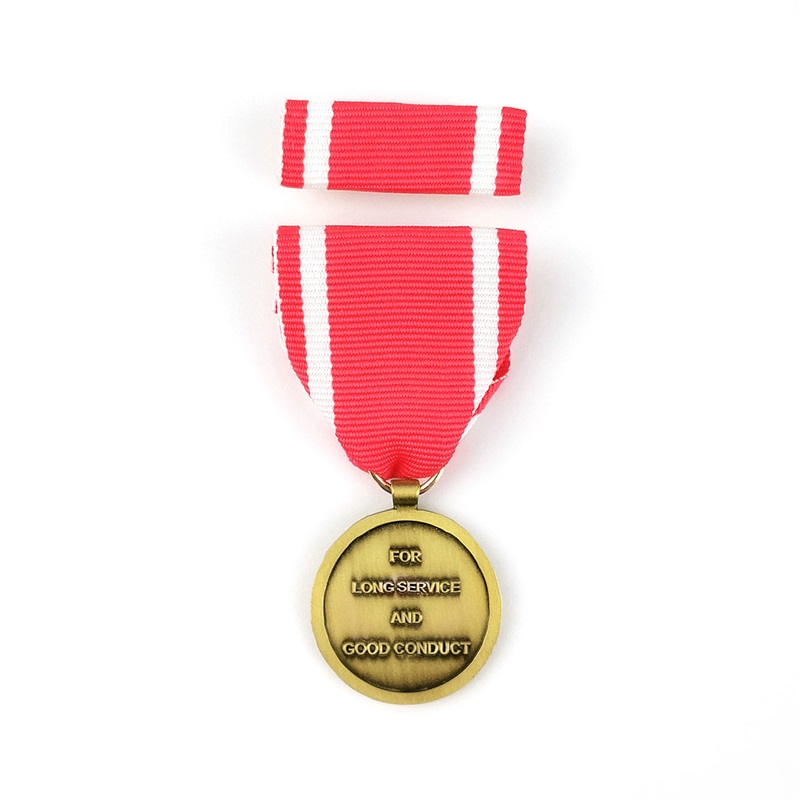 Brugerdefineret medalla Medallion Die Cast Metal Badge 3D Activity Medals and Awards Medal of Honor med Ribbon