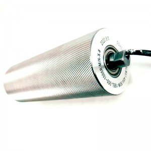 Elektrisk rulle Indbygget motor AC 220V 380V DC 24V 48V Rustfrit stål Rulle Power Rubber Coated Roller