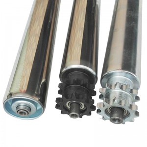 Lille kædehjul Electric Roller Diameter 38/50/60/76 Synkron bælte Multi Wedge Belt O-ring Kædehjul Galvaniseret strømrulle