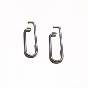 Rustfrit stål sikkerhed bjergbestigning rygsæk spænde fjederjustering spændefjeder