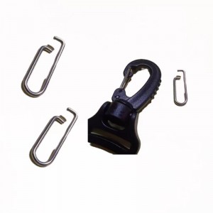 Rustfrit stål sikkerhed bjergbestigning rygsæk spænde fjederjustering spændefjeder