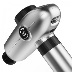 Muskeldybt vævsperrussion elektrisk fascia pistol mini fascia pistol opladning muskelmassager til smertelindring, håndholdt perkussiv terapi fascia pistol til atleter hurtig bedring