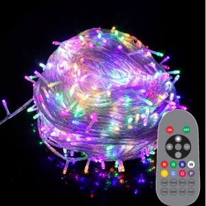Ferie udendørs Garland Lighting Christmas Lights Wedding Party Decorations førte RGB Fairy String Light