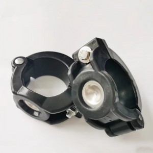 Filter Press Spildevandsbehandling Flake Rengøringsklippespændeventilator Dys Anti-Clogging Water Pipe Flushing Disc Spray Dyse