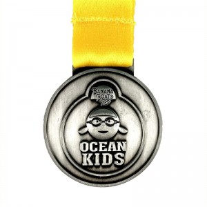 Custom Custom Metal Sports Swimming Medal for Kids