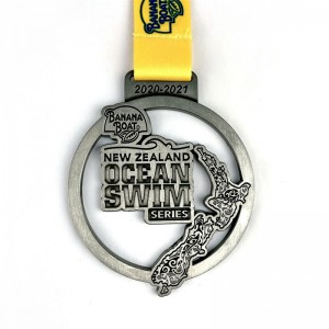 Custom Custom Metal Sports Swimming Medal for Kids
