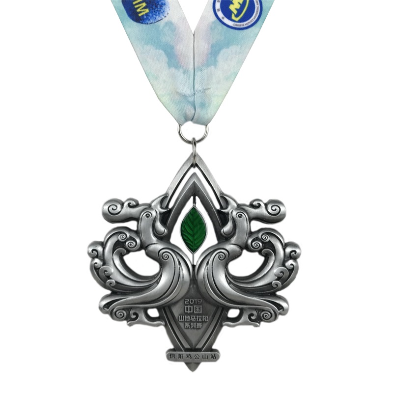 Gag Fremragende kvalitet Custom Metallic Running Medal for Marathon Sport Event Soft Emaljel Medallions