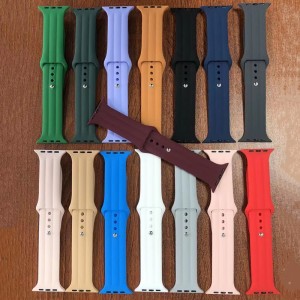 IWatch Silicone Sports Band Strap Arracelet Watch Stropper til Apple Watch