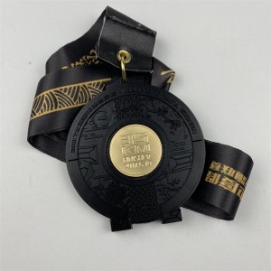 Global Art Gaver Factory Tilpasset tom sportsmedalje Engros messingmedalje