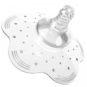 Amning Moder Sygepleje Mælk Silikone Nipple Shield Beskyttelsesdækning Med Case Breast Nipple Shield til amning