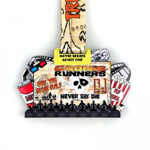 Metal og tildeling af metalmedalje Customzed Metal Cut Medalmetal