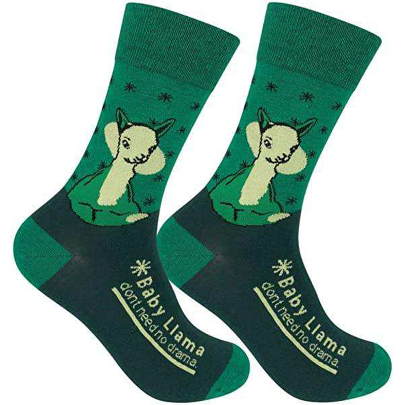 Engros brugerdefineret logo personlighed Kvinder Hosiery Cycling Trendy Hip-Hop Alphabet Sports Happy Socks Body Stocking