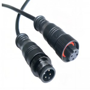 Industriel vandtæt IP67 Mandlig kvindelig samling Socket Plastic Connector M12 Metal 4 5 8 Pin Original 100% CE ROHS JH0964, JH0964