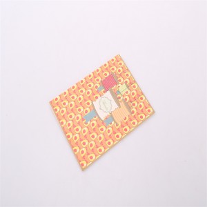 Farvepapirkort, hårdt papirkort af høj kvalitet, tilpasset papirkort