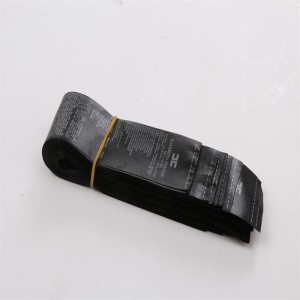 Silkeslipudskrivningsmærke af høj kvalitet, tilpasset udskrivningsmærke